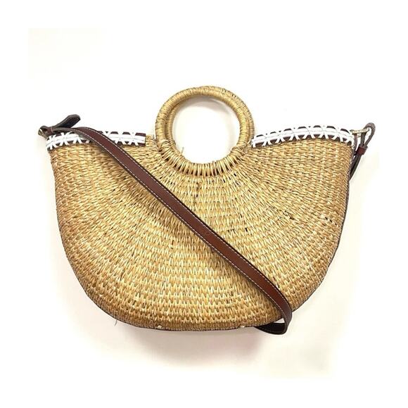 Sam Edelman Straw Bag - Picture 1 of 16